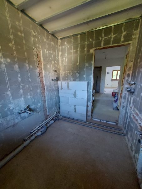 Nach den Abbrucharbeiten...